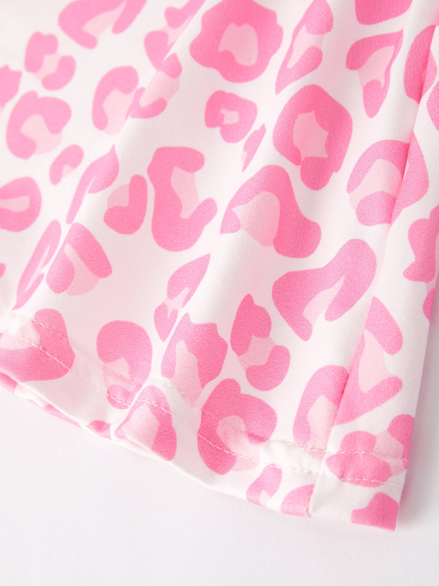 Girls Western Cow Leopard 2 Piece Set