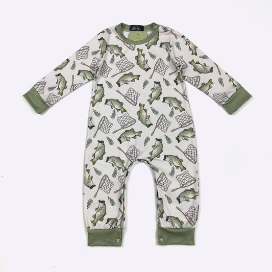 Catch & Release Boy Romper