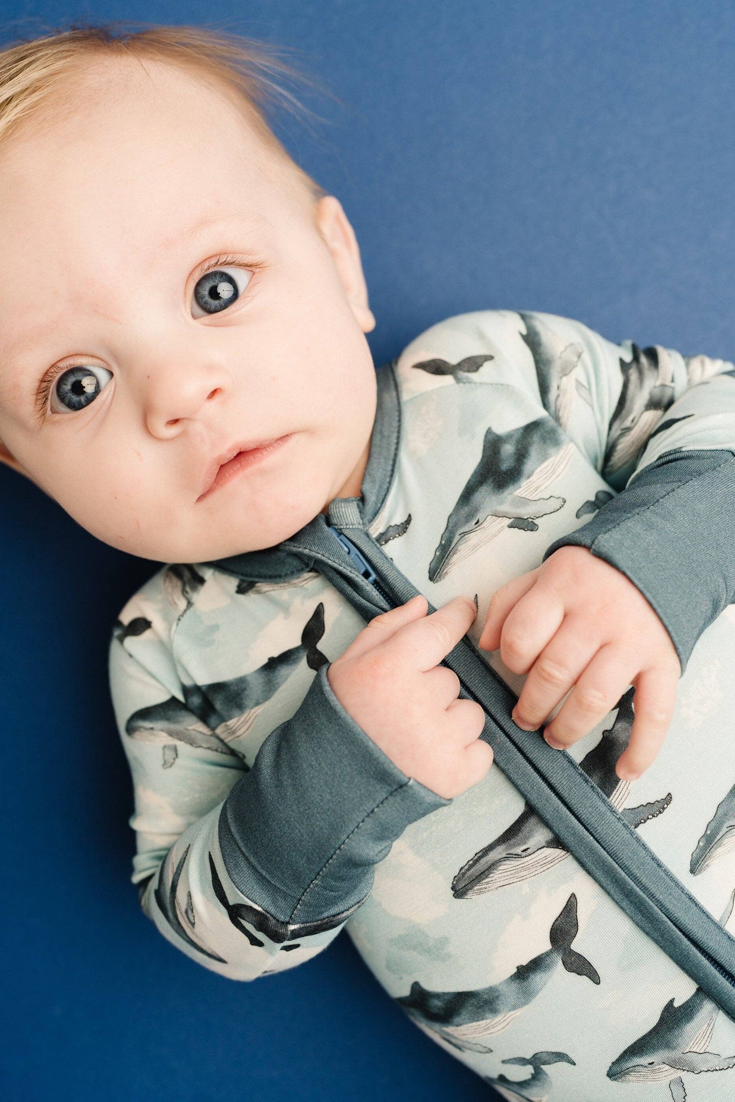 Whale Watch Bamboo Sleeper