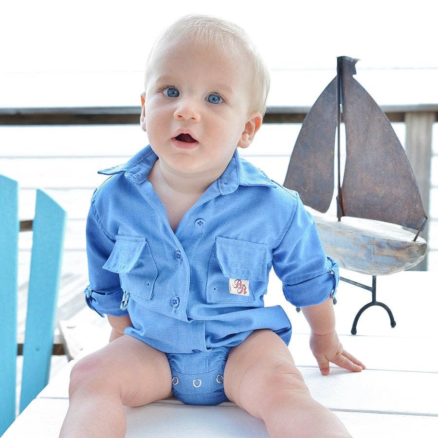 The Original Infant Fishing Shirt - Baby Fishing Onesies
