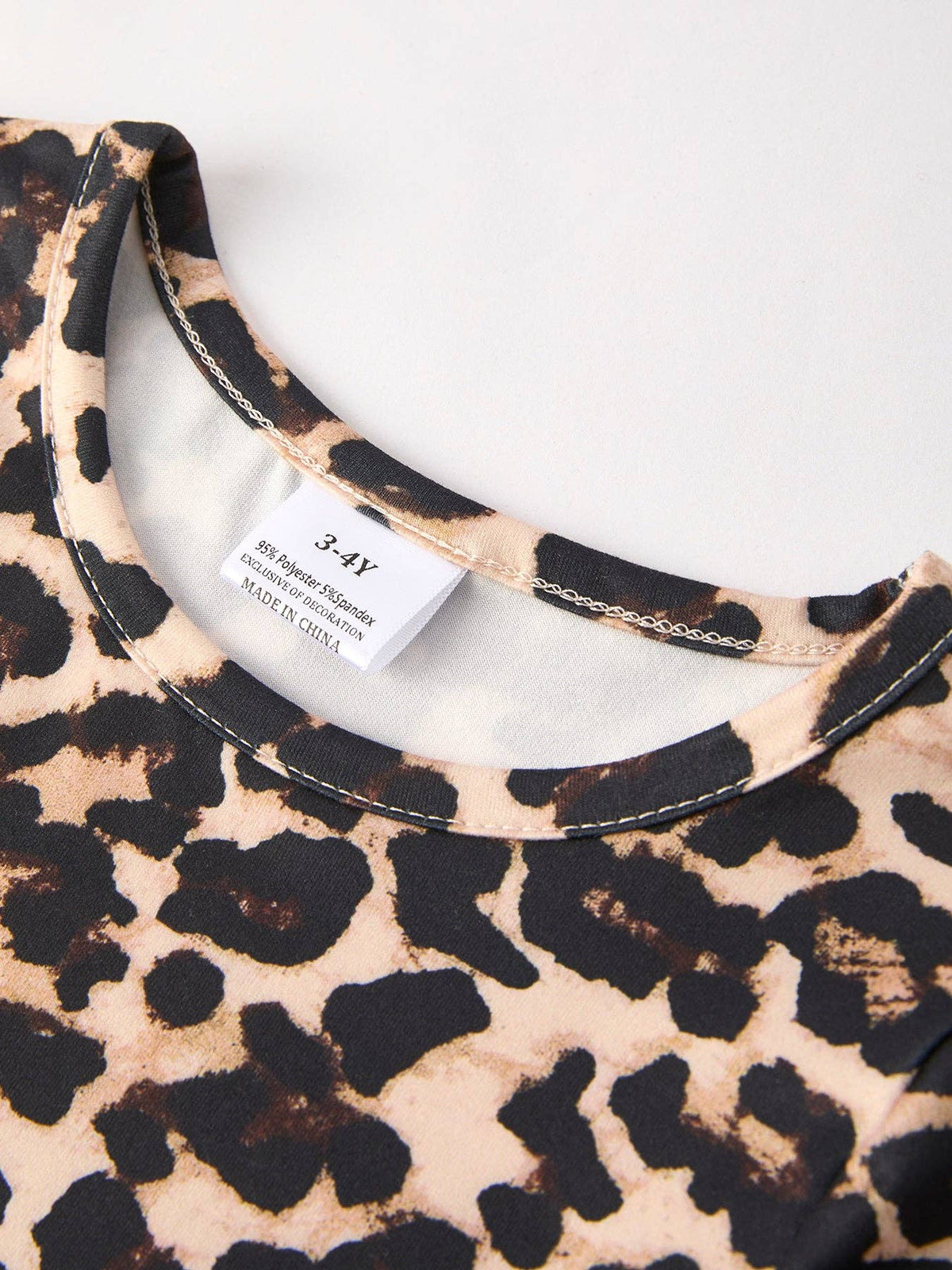 Fall Pumpkin or Leopard Print Autumn Girls Ruffle  Dress
