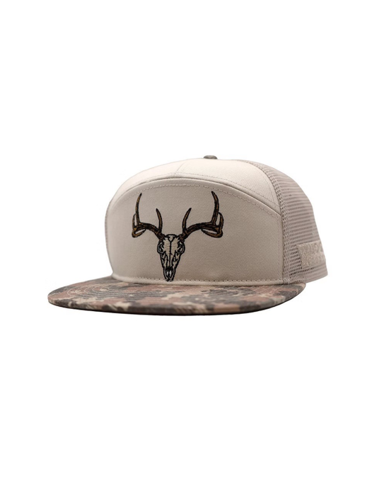 WILDGAME 7 Panel Camo Bill Mount Hat (RH-W-41)
