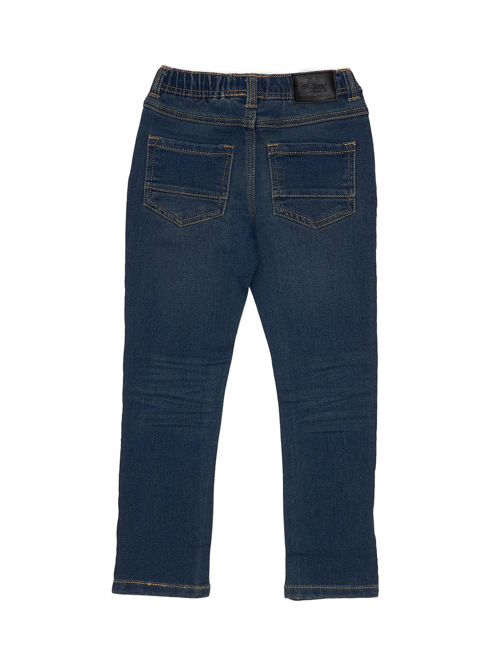 *Cairo Boys City Skinny Fit Knit Denim