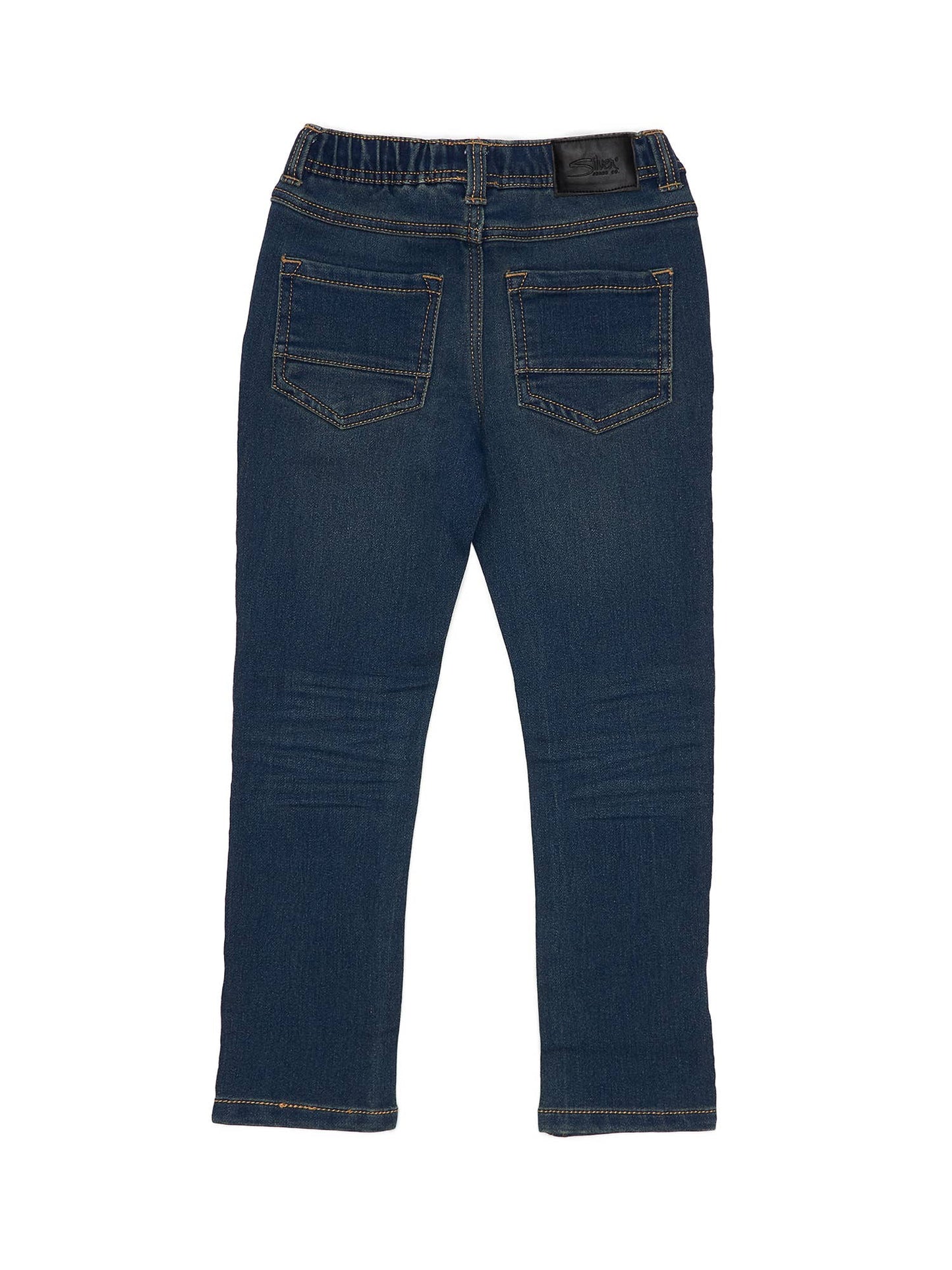*Cairo Boys City Skinny Fit Knit Denim
