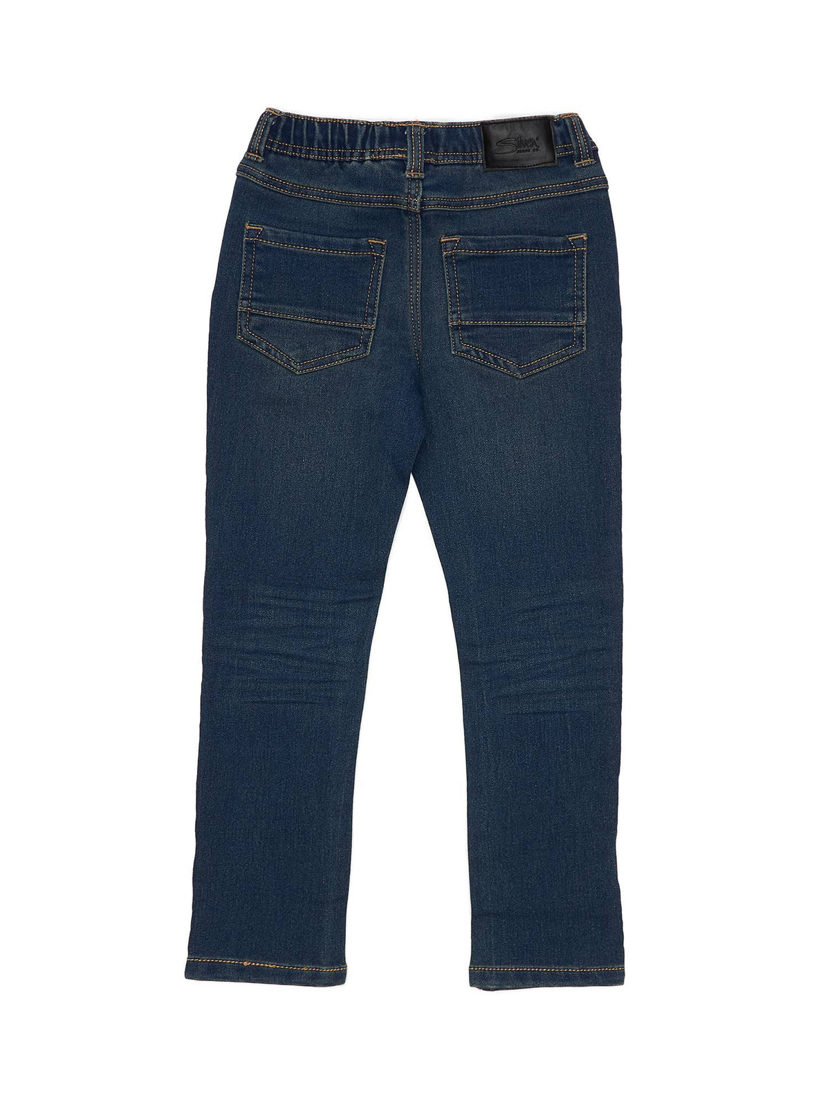 *Cairo Boys City Skinny Fit Knit Denim