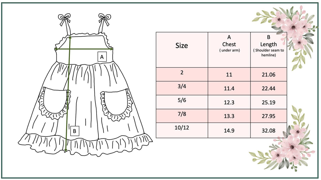 Girls Mint Gingham Ruffle Pocket Spring Easter Summer Dress
