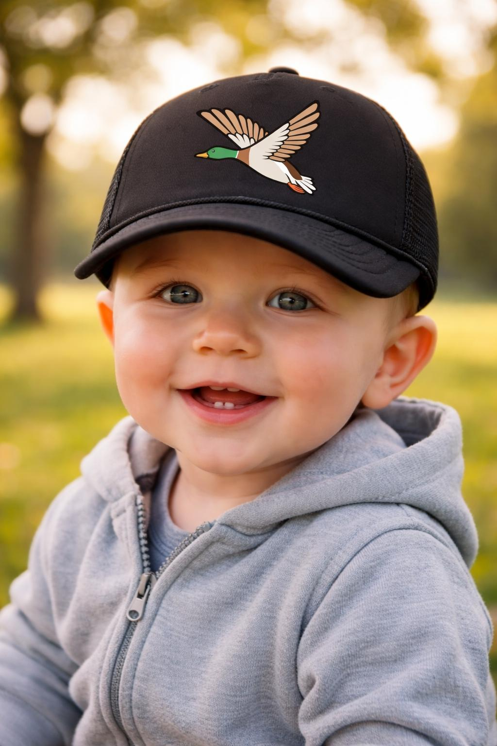 Infant Newborn Baby Snapback Trucker Hat Fishing Hunting