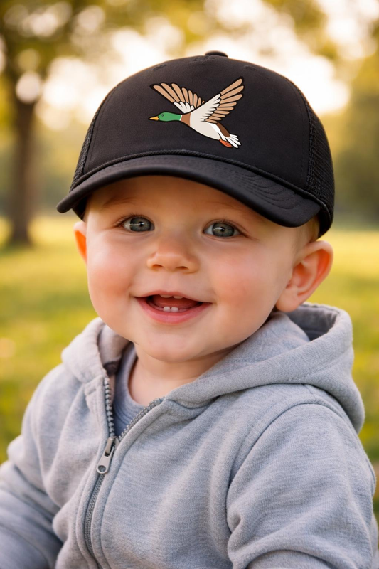 Infant Newborn Baby Snapback Trucker Hat Fishing Hunting