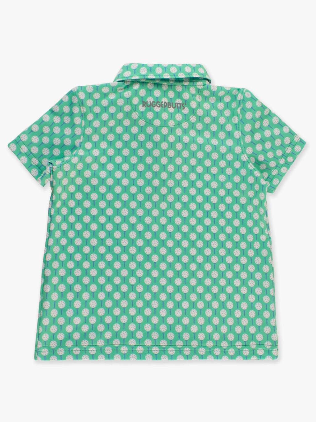 Boys Tiny Tee Time Golf Knit Short Sleeve Performance Polo
