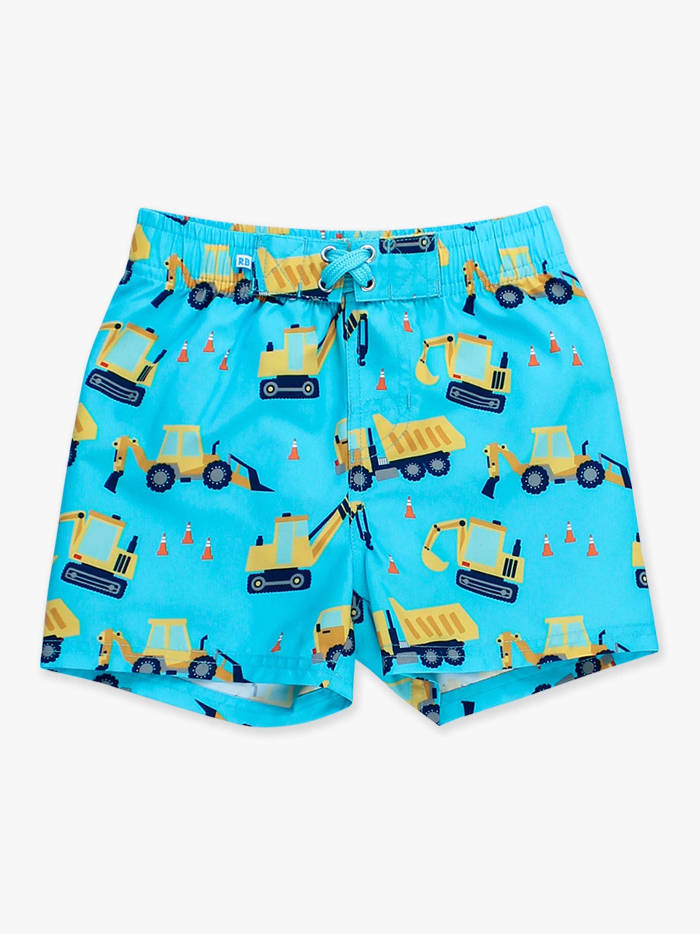 Boys Under Construction Swim Trunks