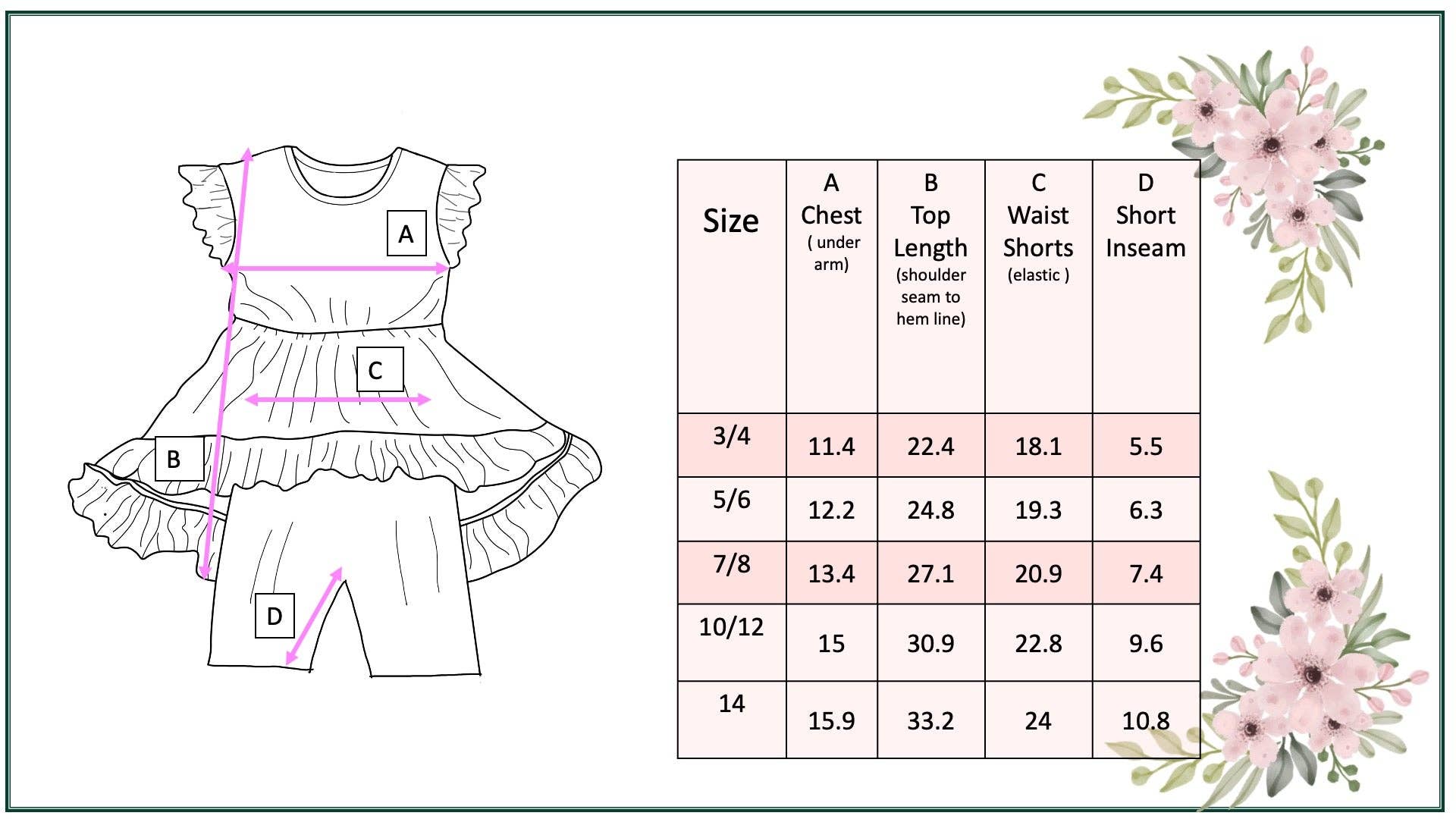 Girls Purple Periwinkle Pastel Spring Check Hi-Lo Short Set