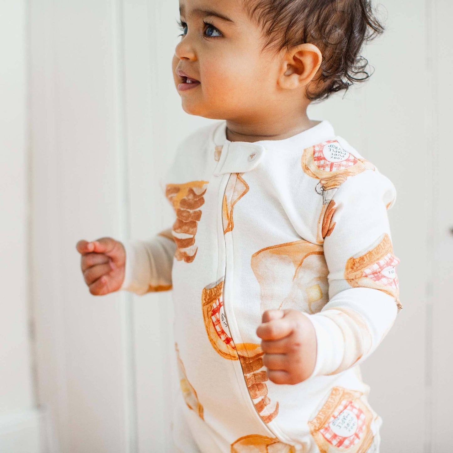 French Toast Toddler PJ Set
