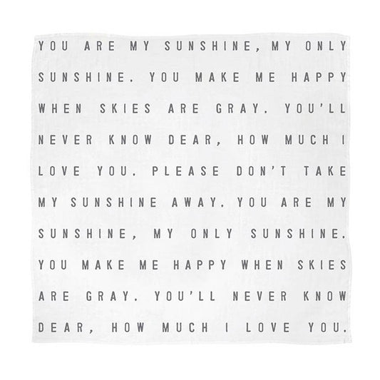 Swaddle Blanket - You Make Me Happy