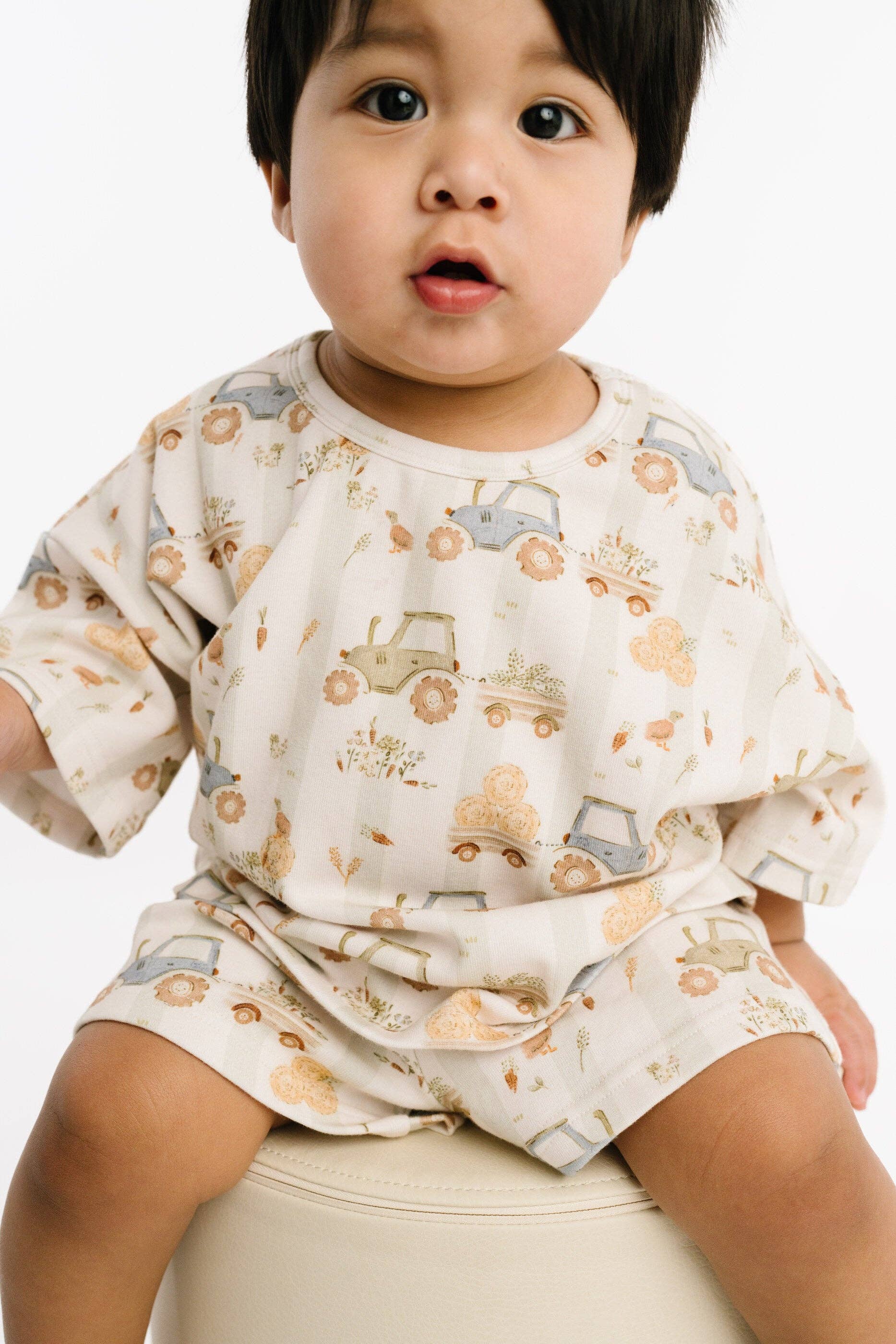 Tractor Trails Slouchy Set