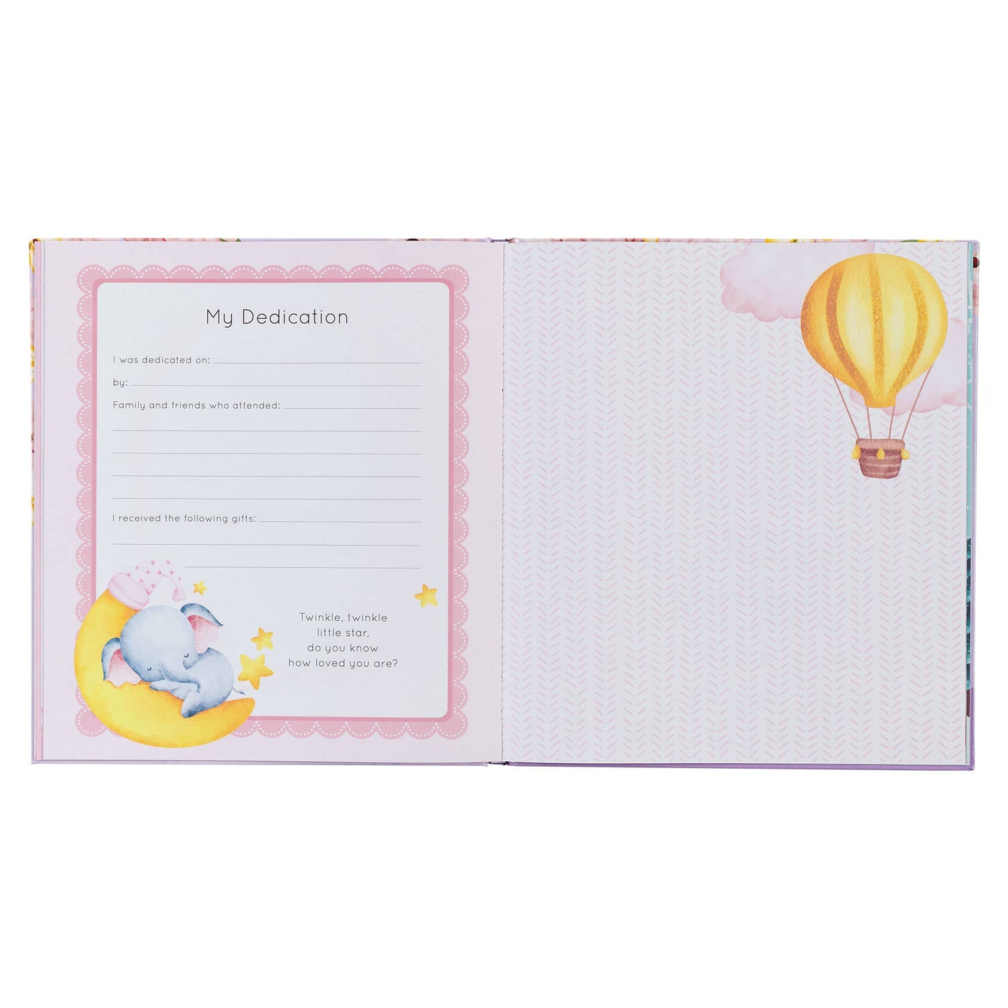 Baby Memory Book for Girls