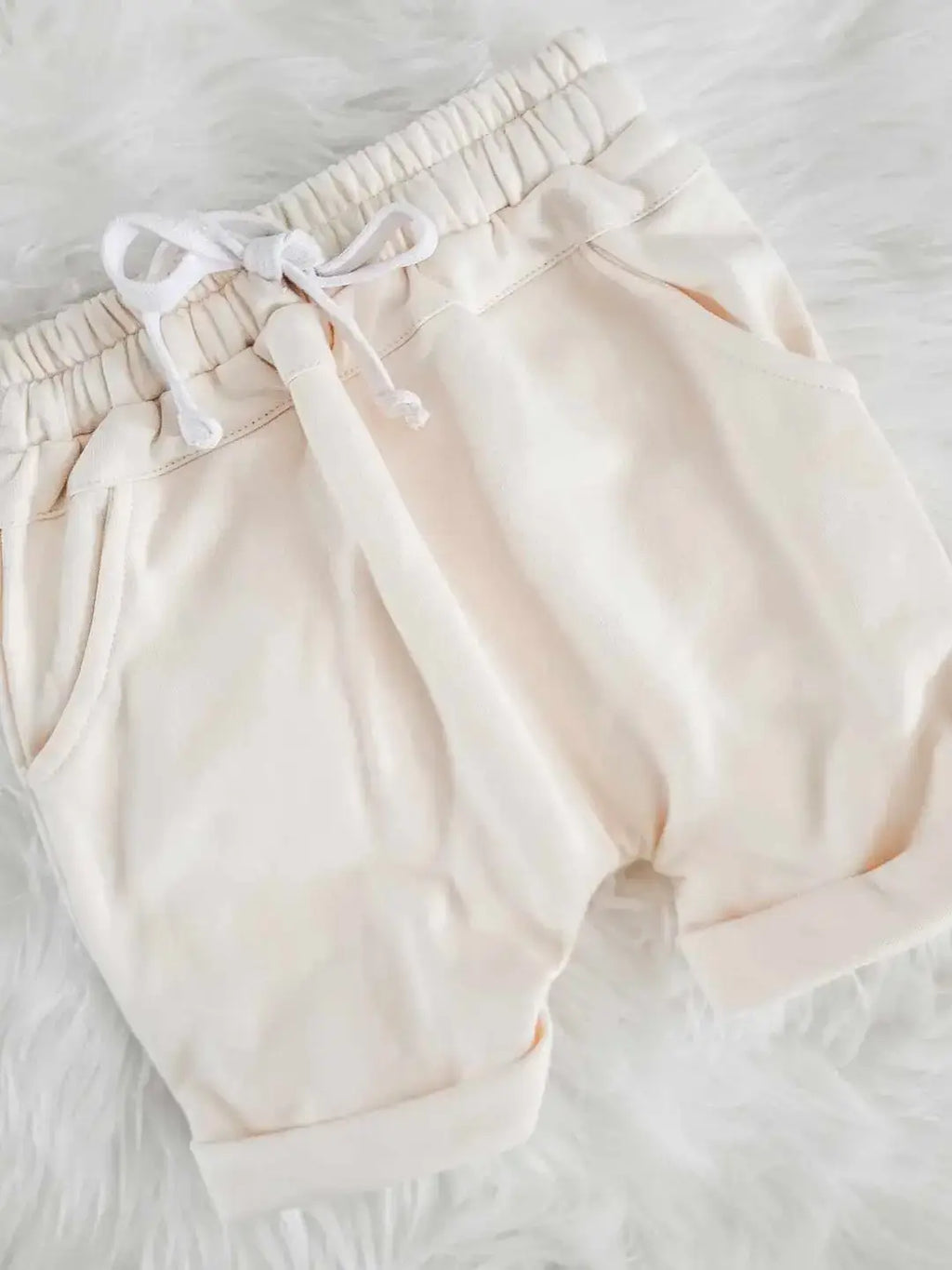 2 PC Set - Spring Summer Short Set - Cream/Butter