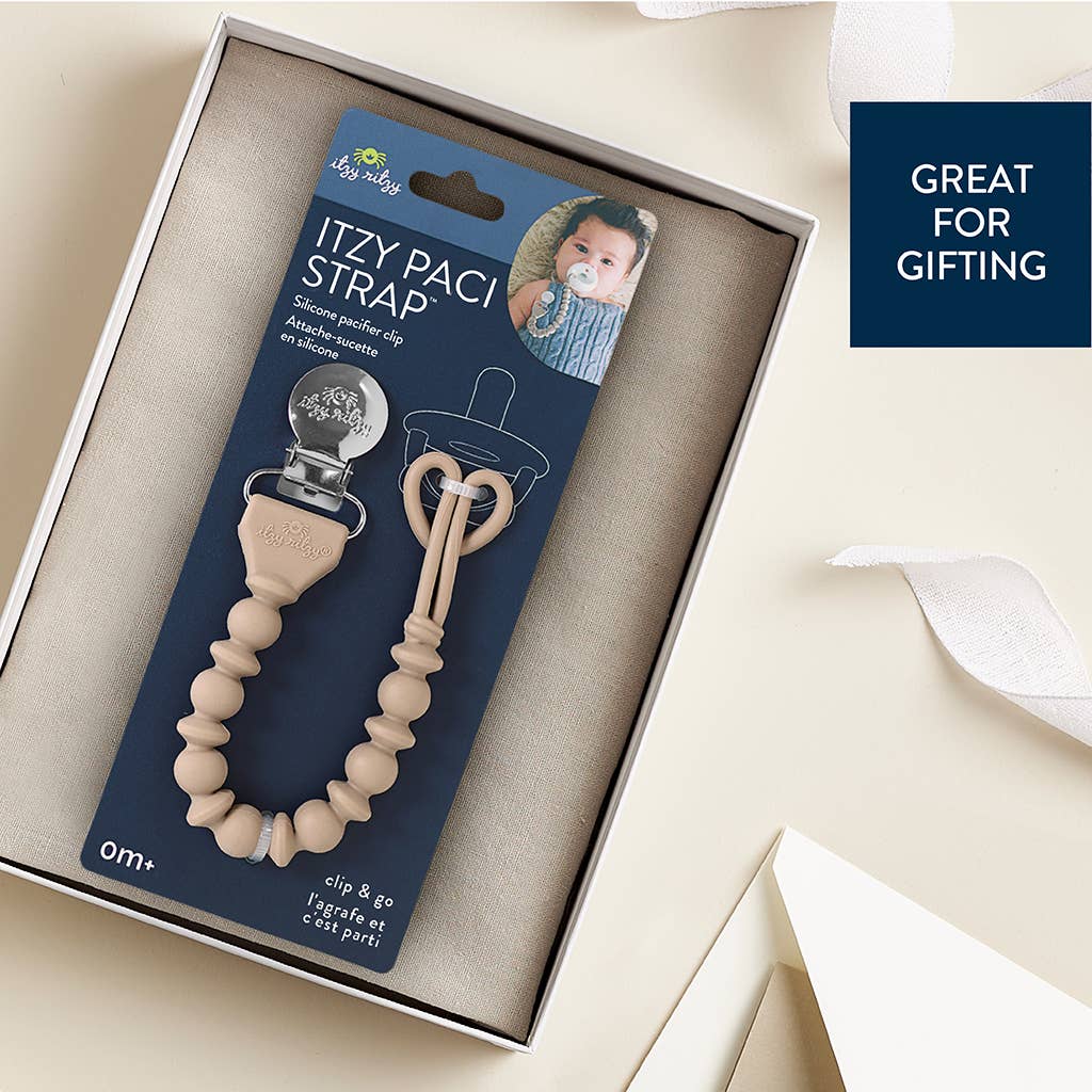 Sweetie Strap™ Silicone One-Piece Pacifier Clips
