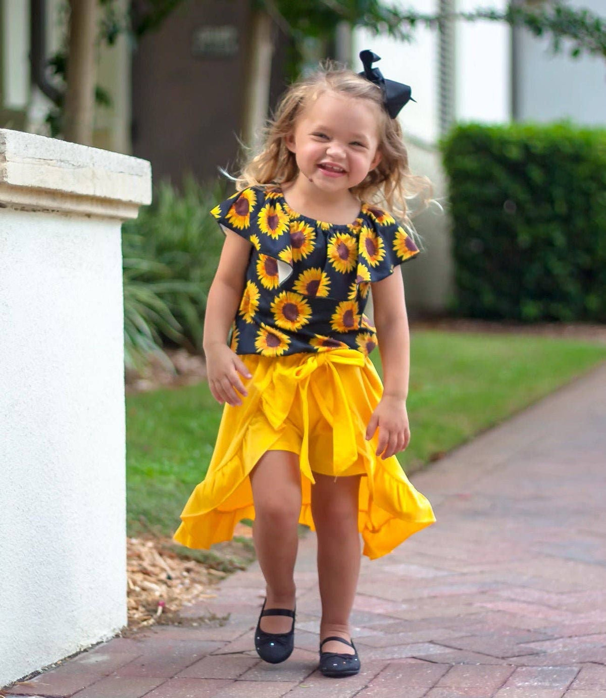 Sunflower Skirt Set