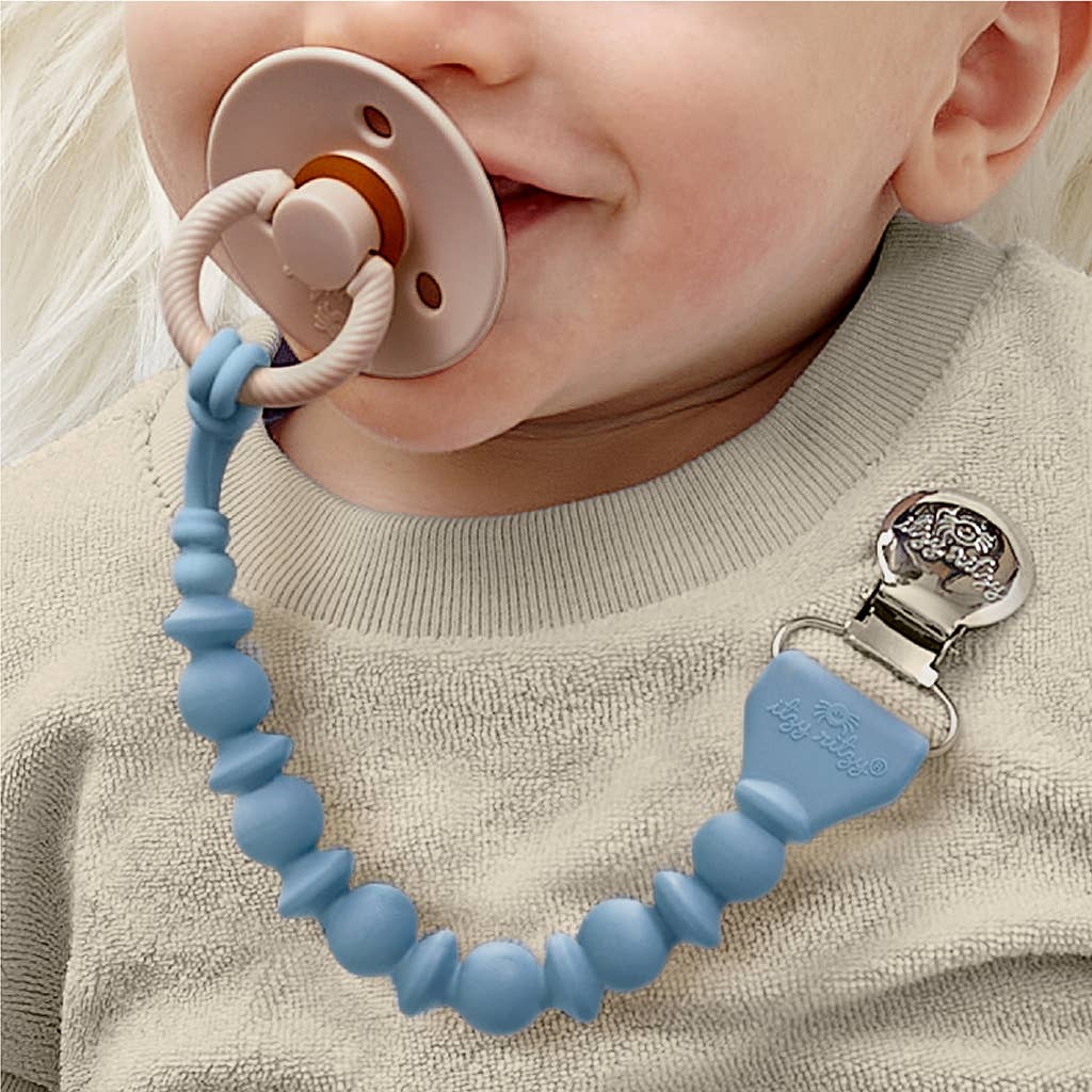 Sweetie Strap™ Silicone One-Piece Pacifier Clips