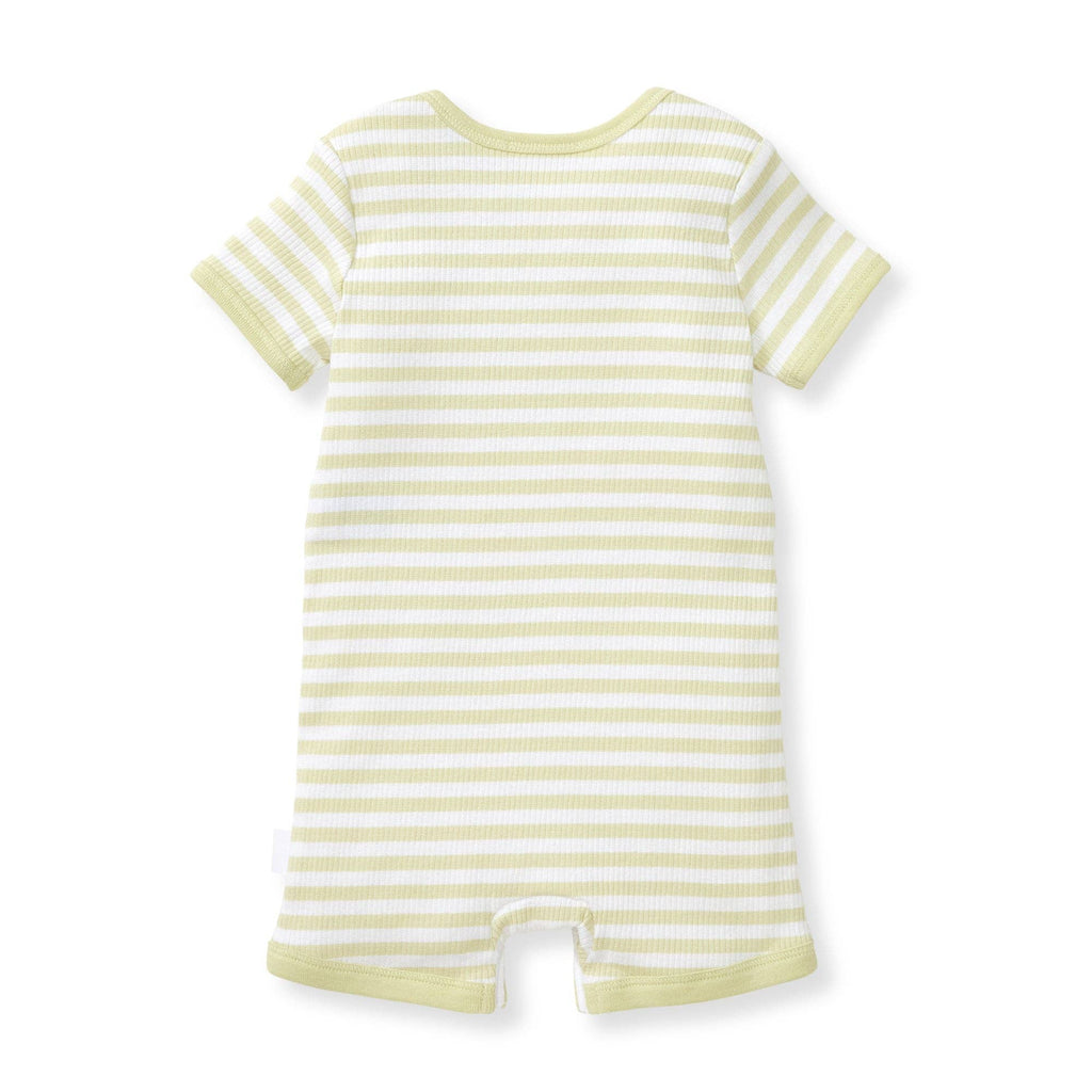 Rib Stripe Romper
