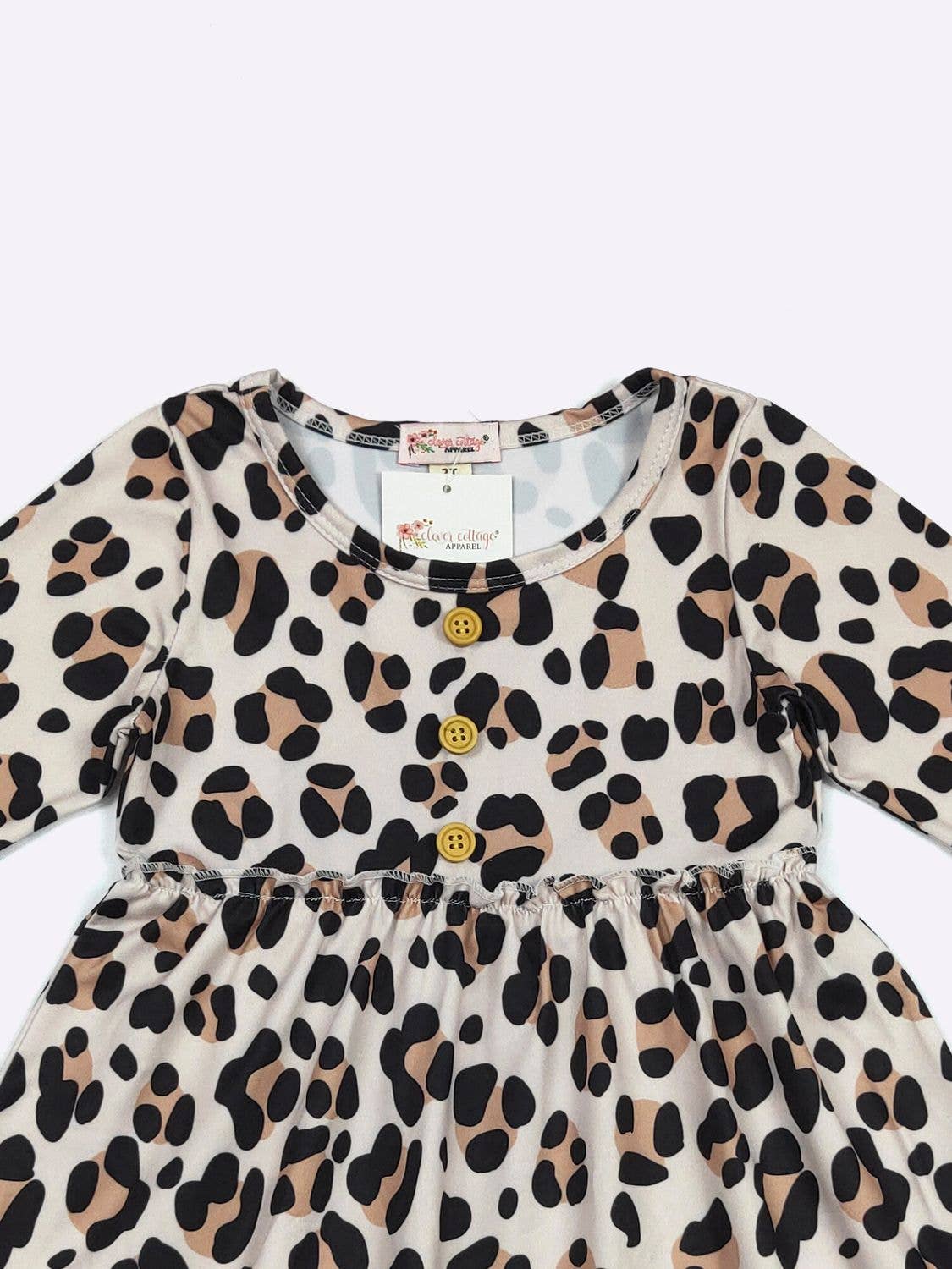 Leopard Girls Dress