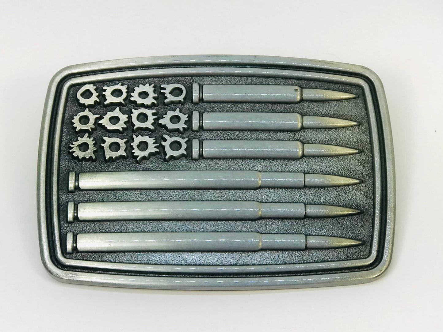 Bullet Flag Belt Buckle 1788