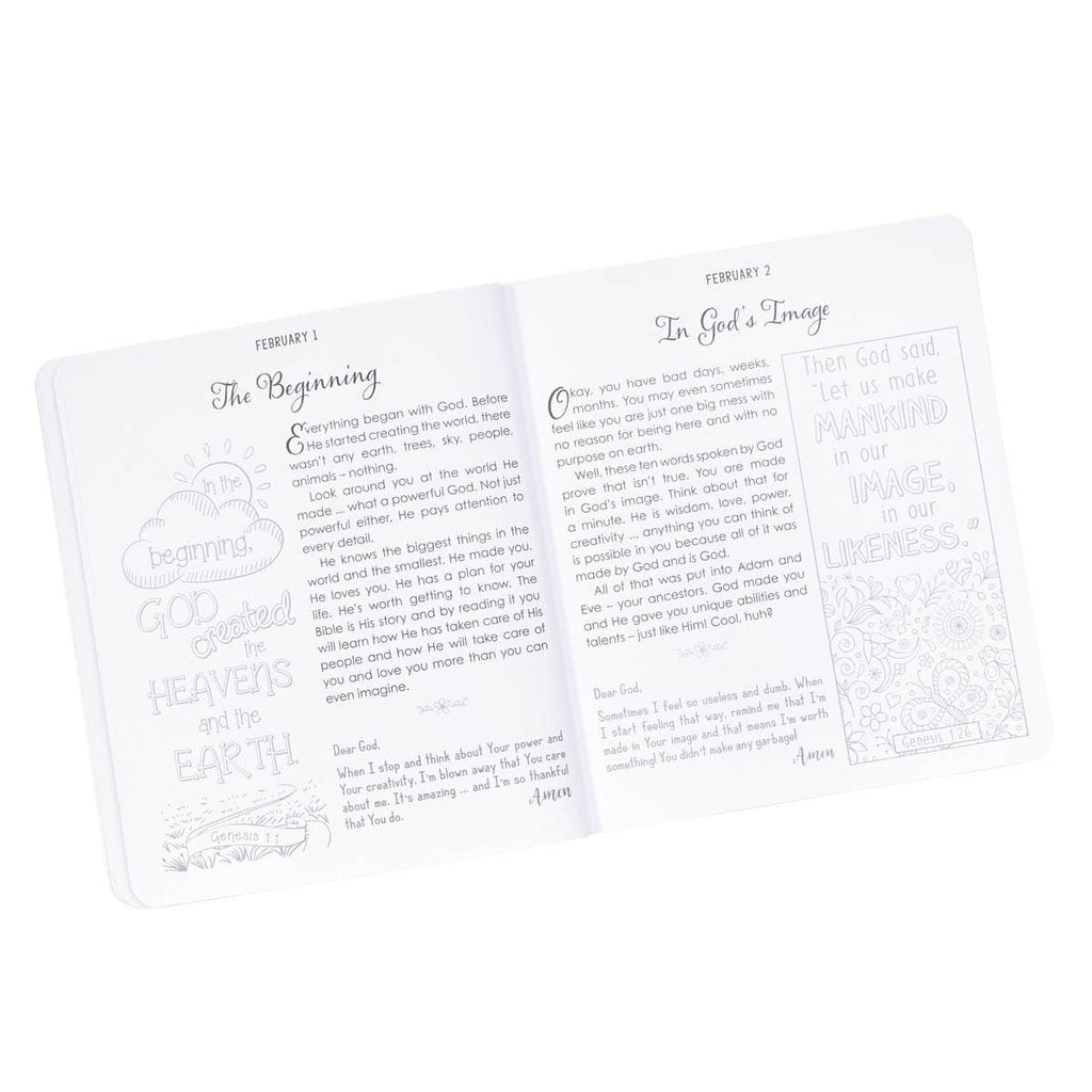 Kid Book Illustrated Devotional for Girls Softcover