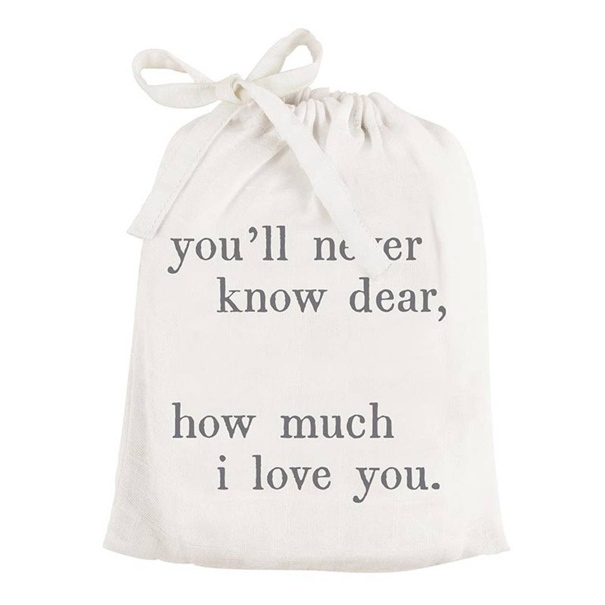 Swaddle Blanket - You'll Never Know Dear