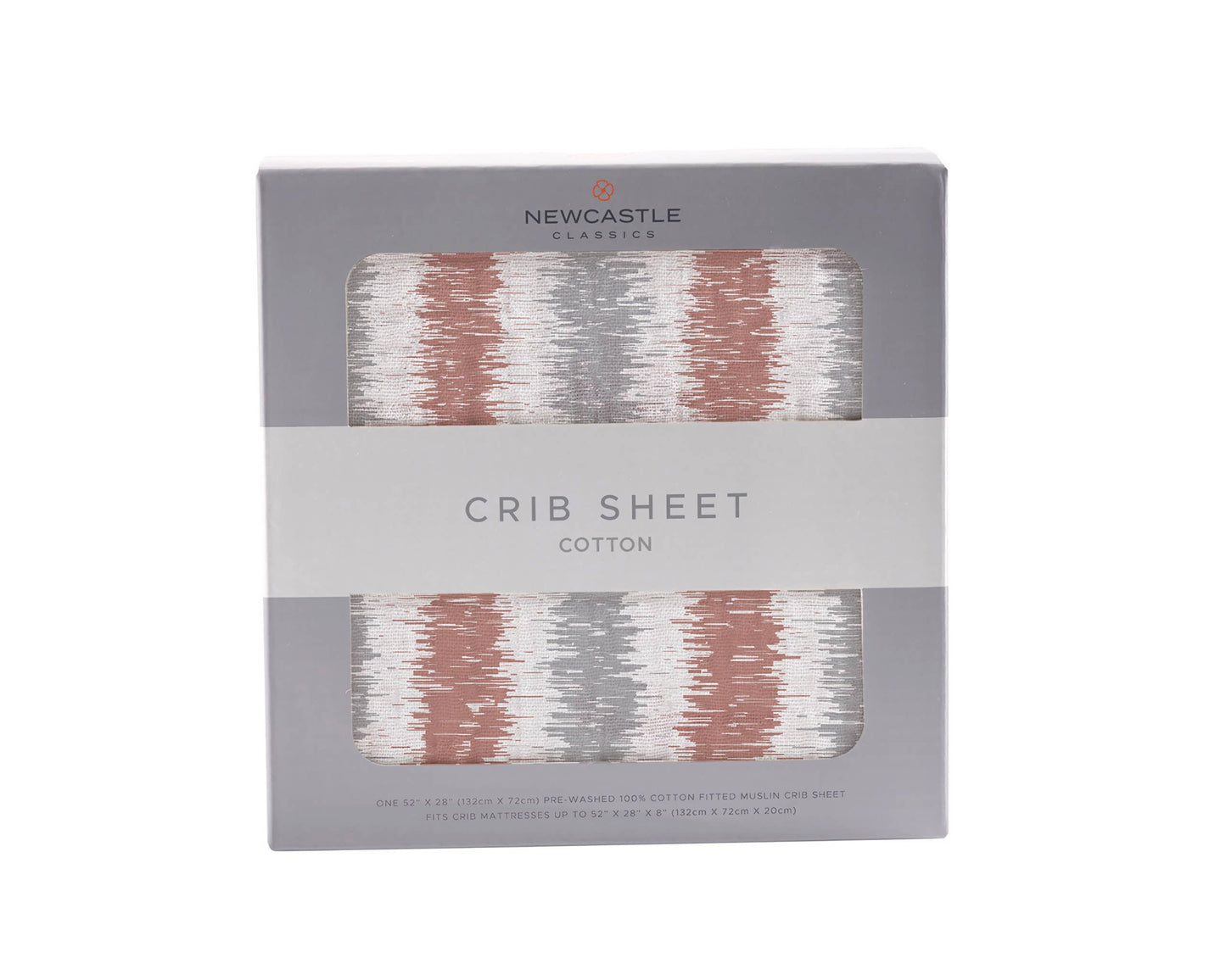 Western Stripe Crib Sheet