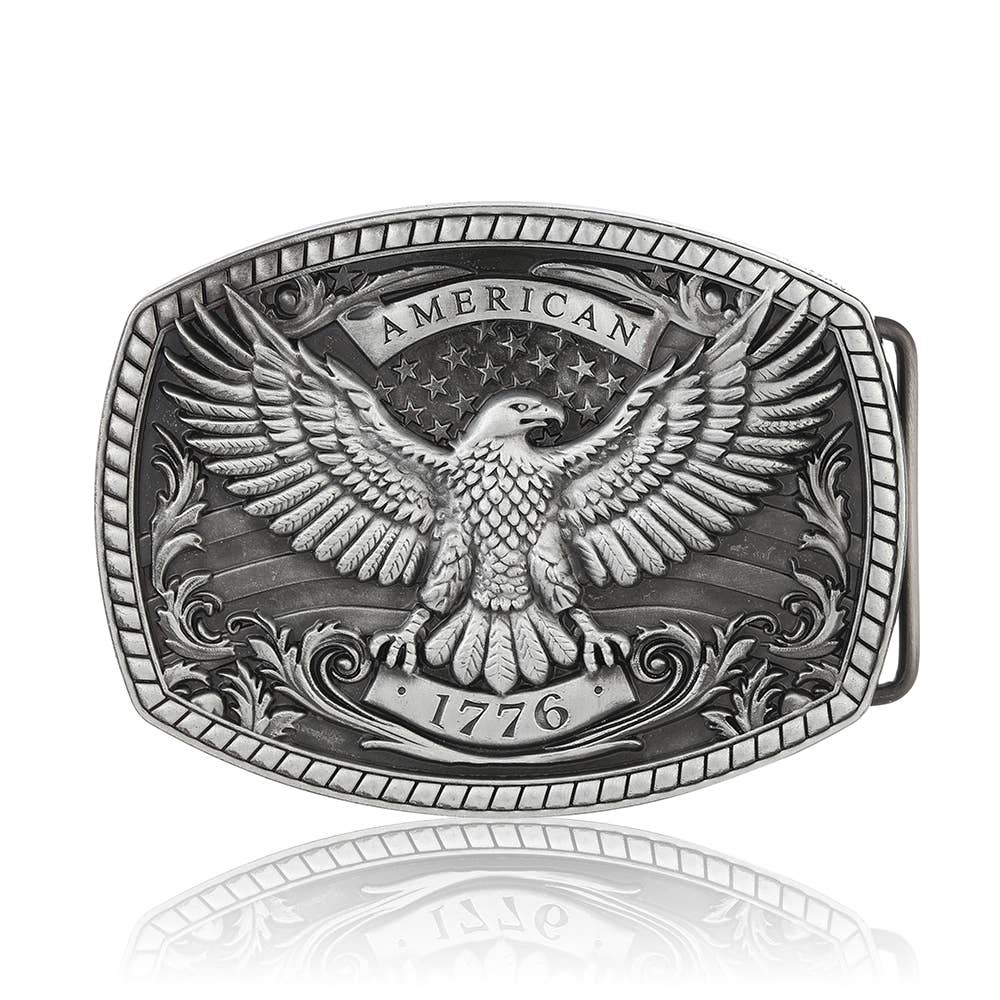 America Eagle 1776 Belt Buckle 1820