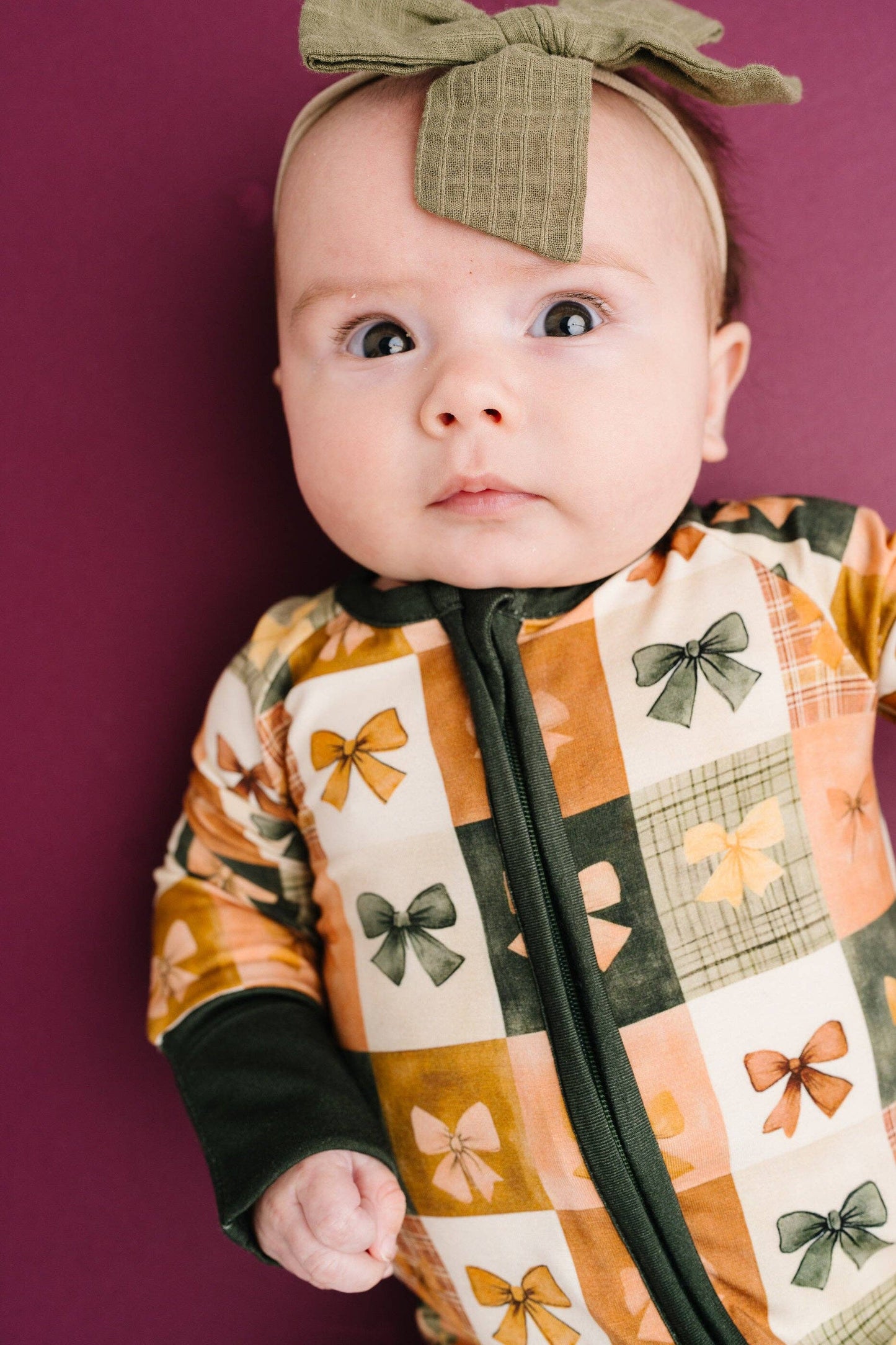 Bow Patchwork Bamboo Sleeper