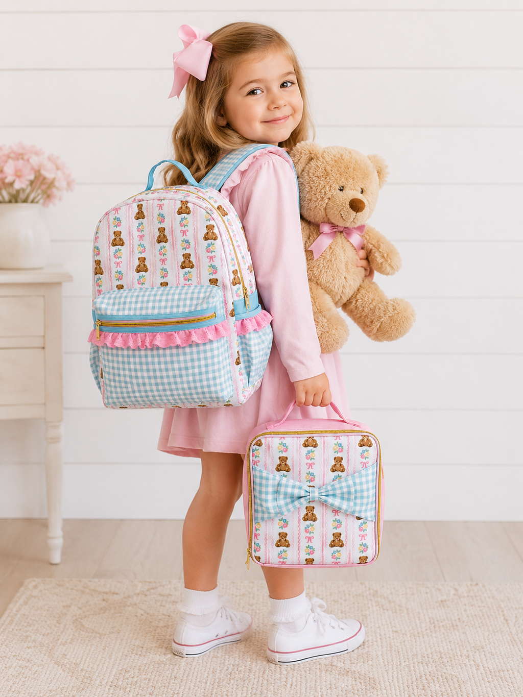 Bree Backpack - Teddy Tea Party