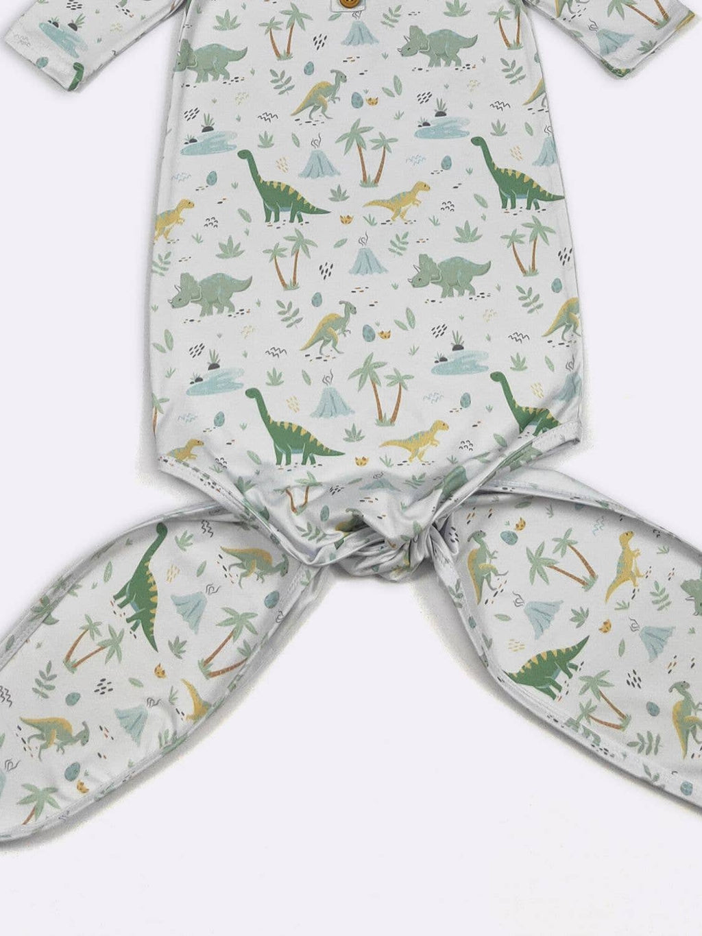 Dino-Mite Baby Knotted Gown
