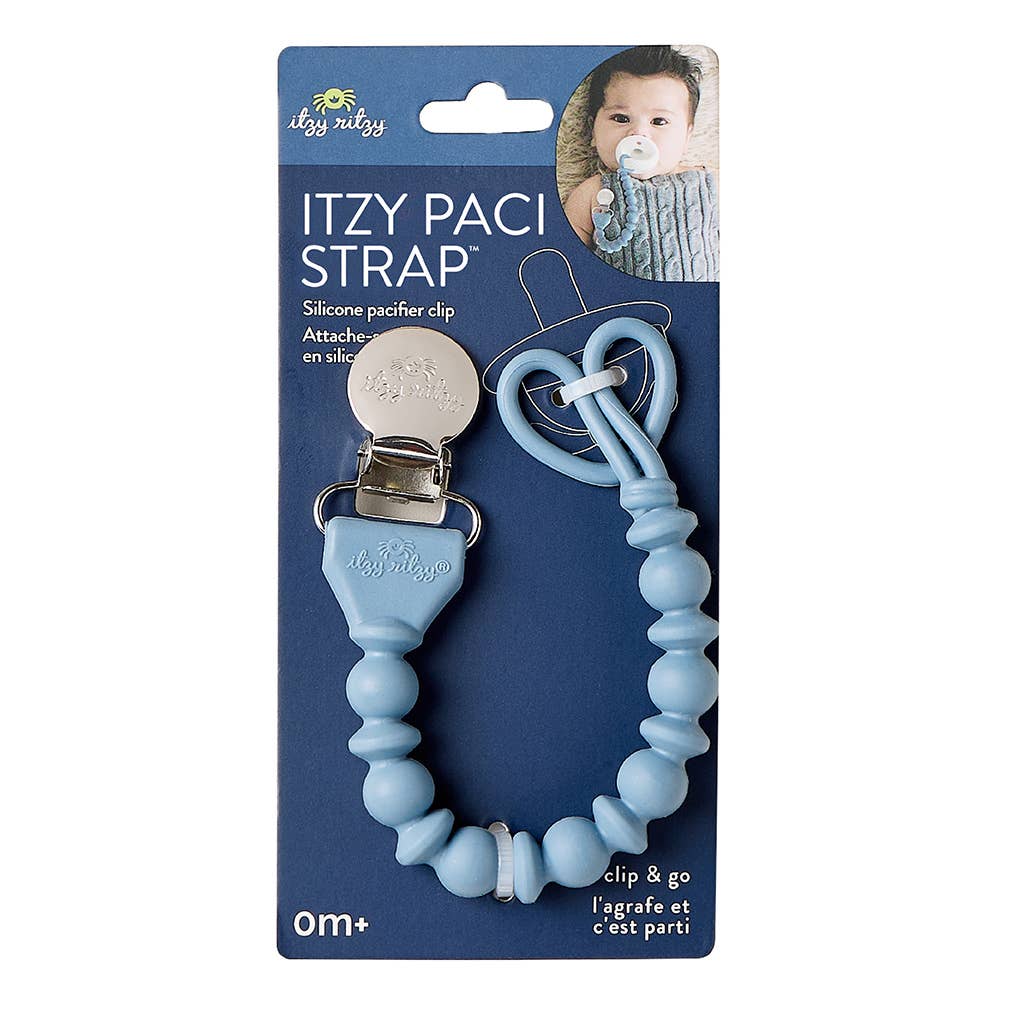 Sweetie Strap™ Silicone One-Piece Pacifier Clips