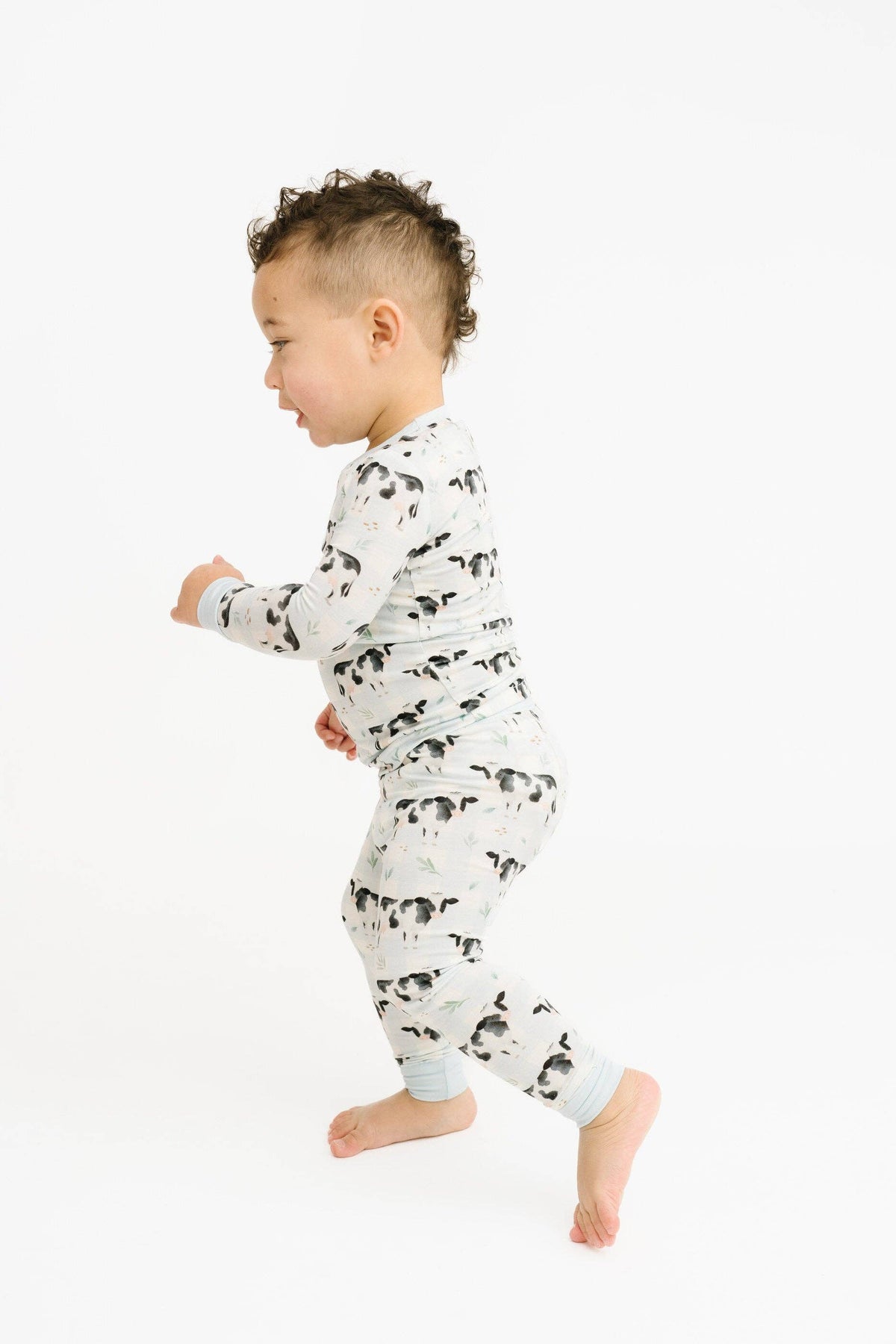 Dairy Cow Bamboo Set