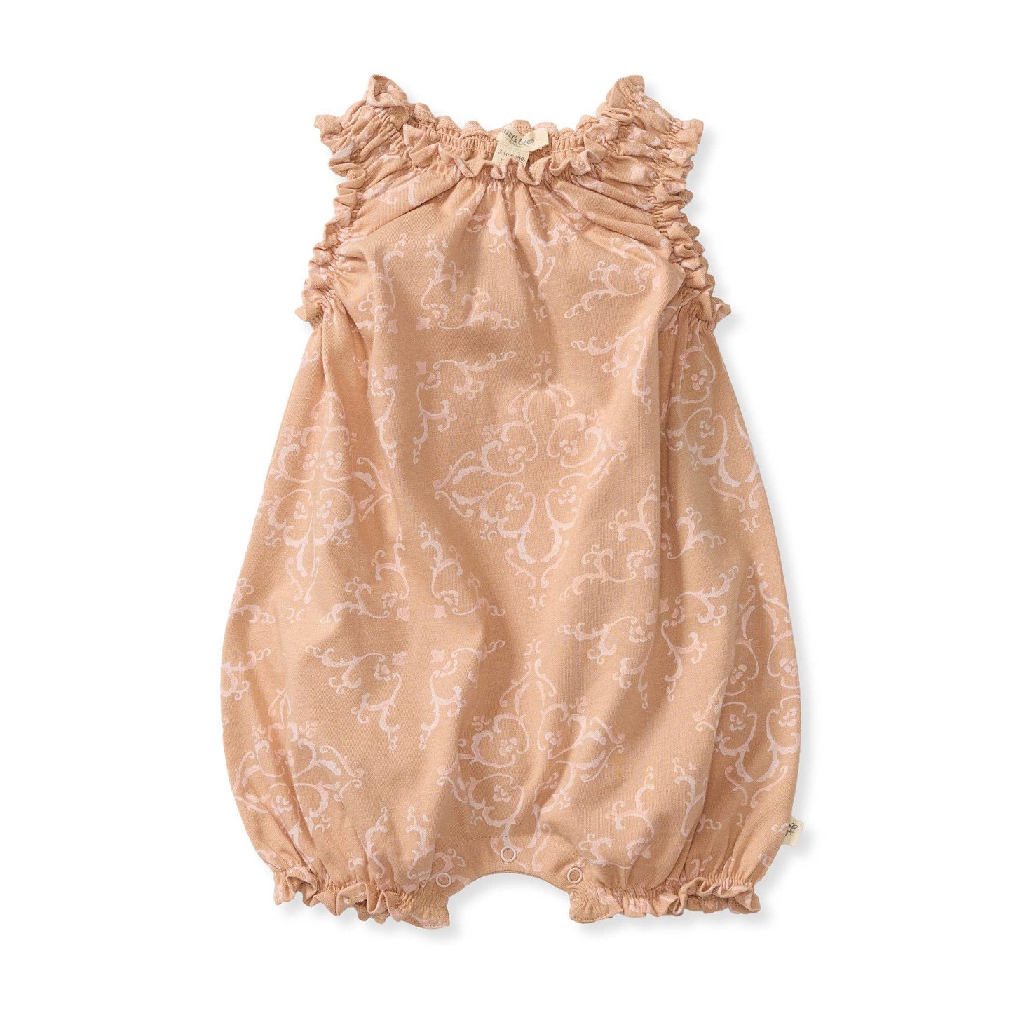 Croatian Tile Baby Girl Romper