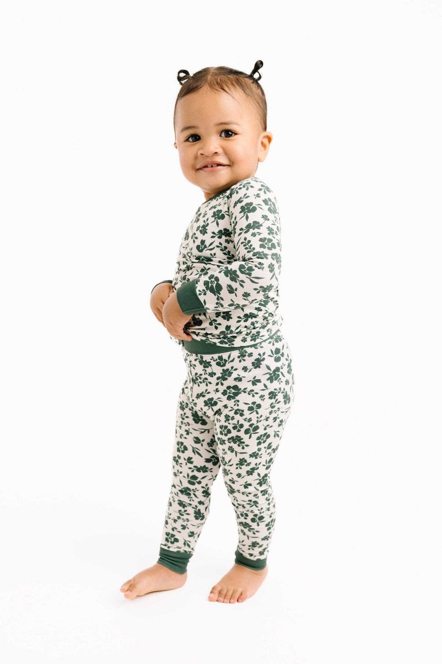 Earthy Floral Bamboo Set