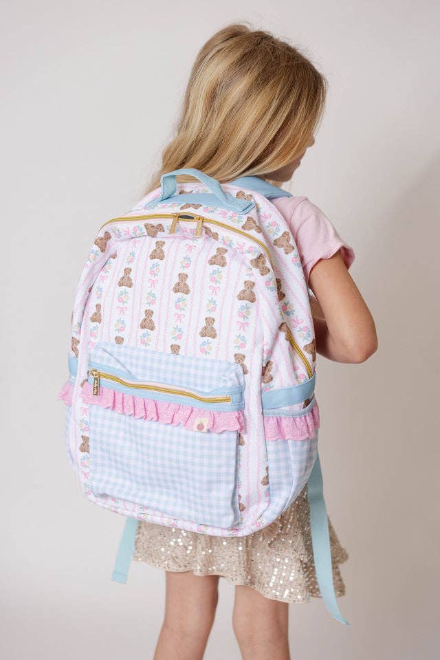 Bree Backpack - Teddy Tea Party