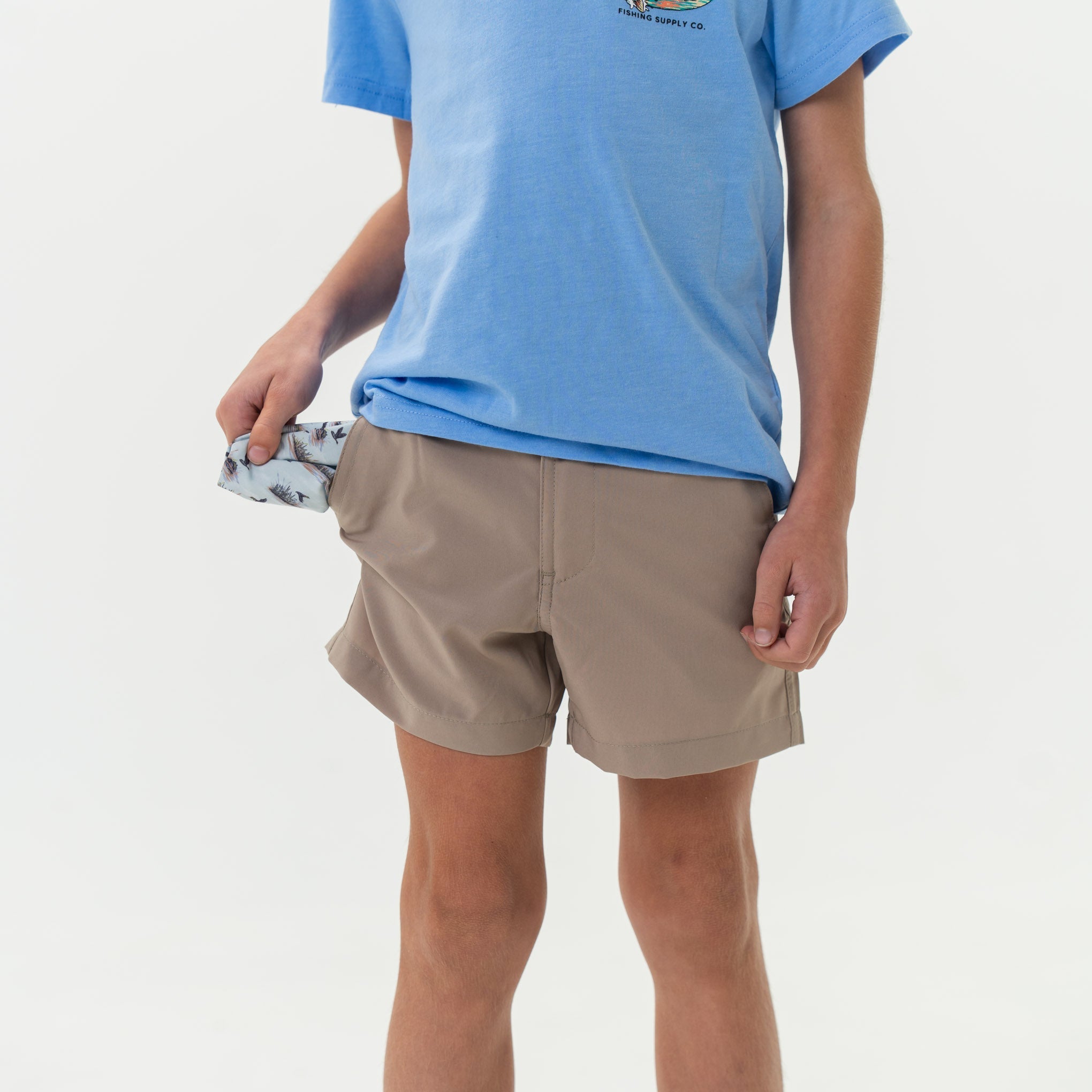 Youth Everyday Short Cobblestone Khaki