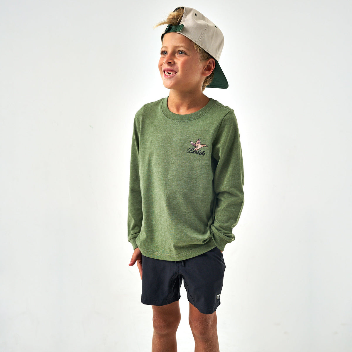 Youth Tee LS Ducks Flying In