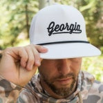 Burlebo Cap Georgia Script White