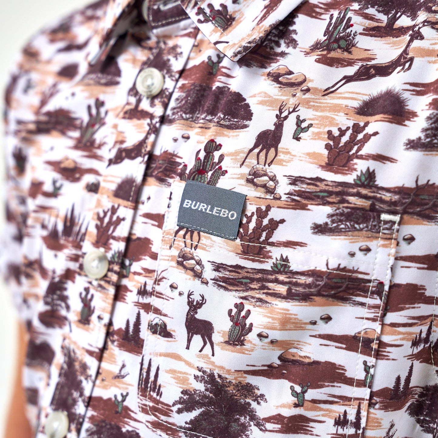 Burlebo Youth performance Button-up
