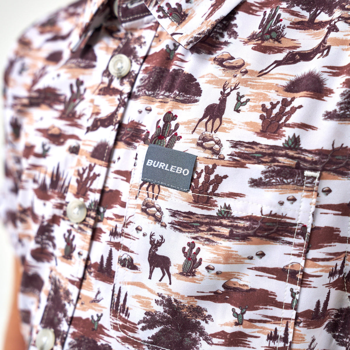 Burlebo Youth performance Button-up