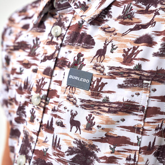 Burlebo Youth performance Button-up