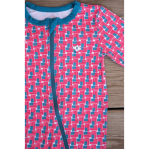 Burlebo Baby Zip Up American Flag