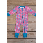Burlebo Baby Zip Up American Flag