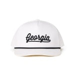 Burlebo Cap Georgia Script White